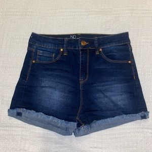 No Boundaries Blue Jean Shorts